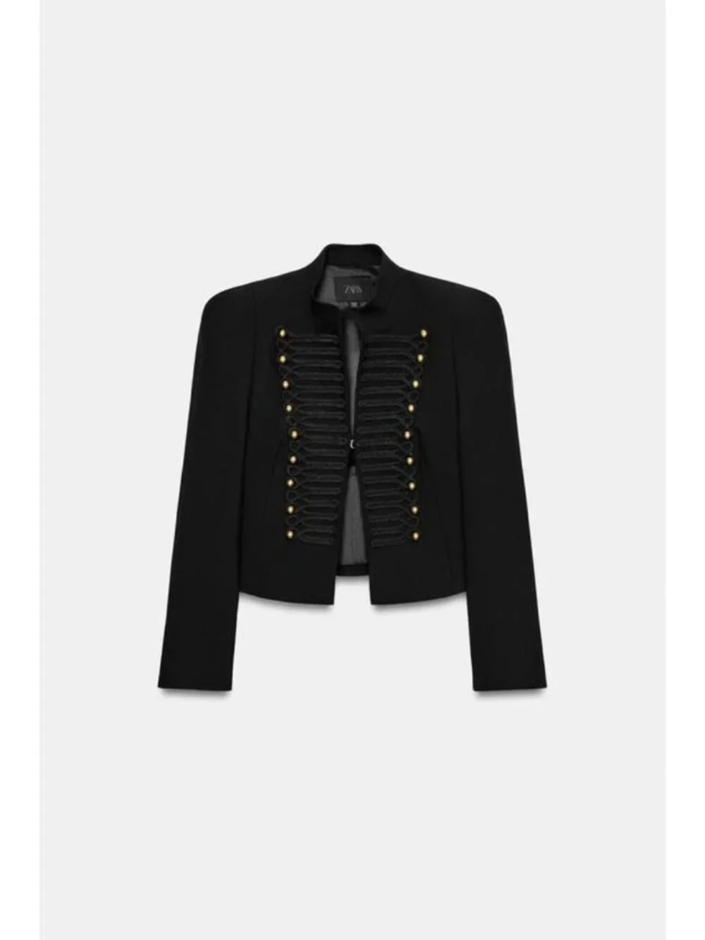 ZARA FITTED BLAZER WITH SHOULDER PADS - Picture 5 of 7